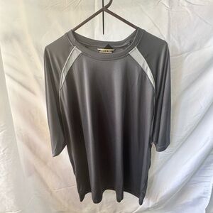 Gray Athletic T-Shirt